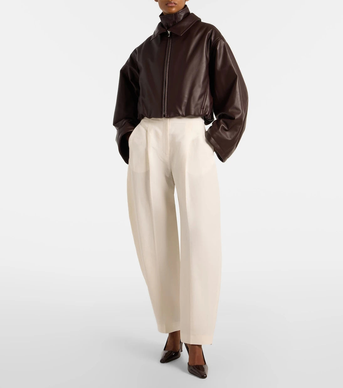 Alaïa - Wide-leg pants