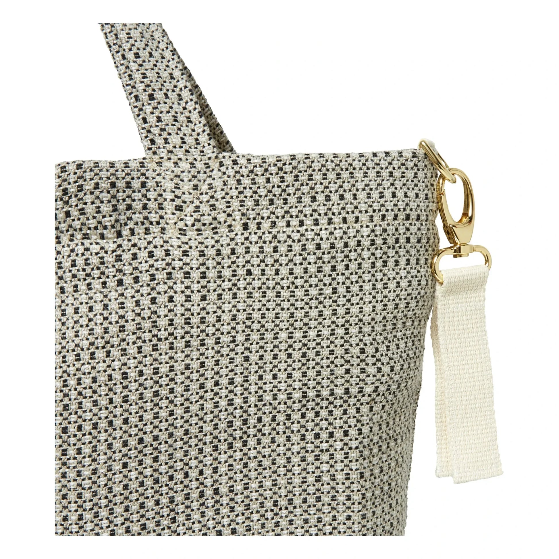 Adorna - Emma Linen tote bag | Dark grey