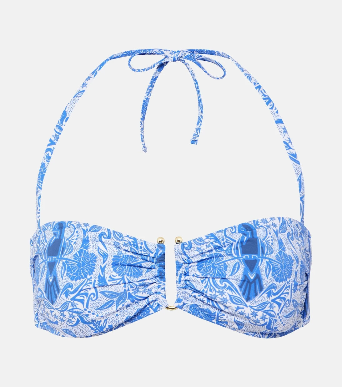 Heidi Klein - Lake Como printed bikini top