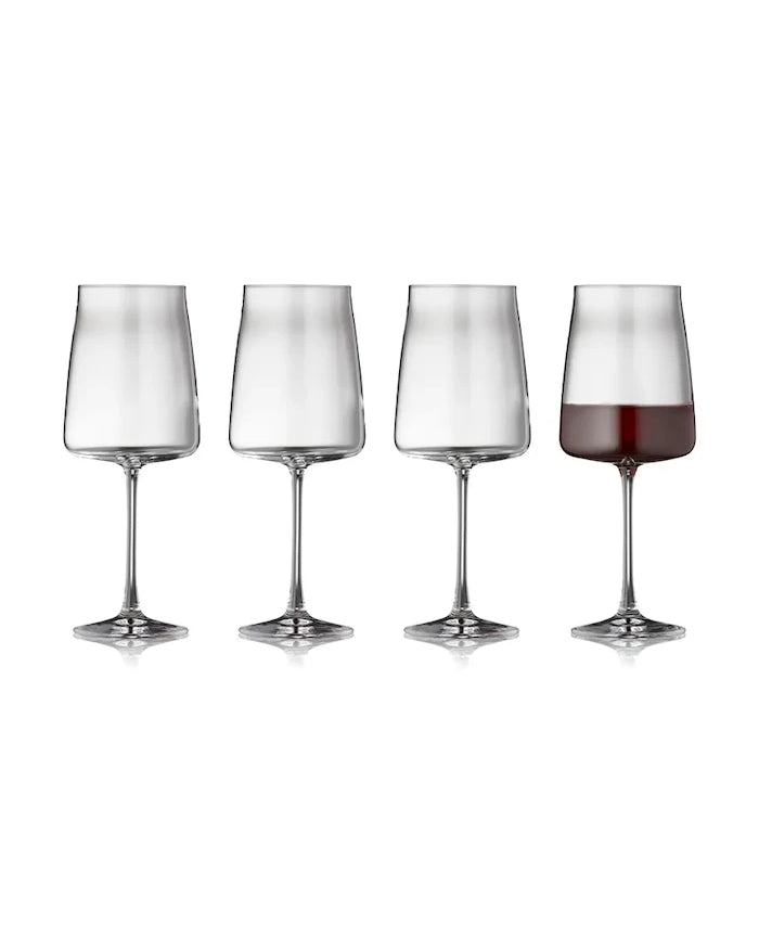 Lyngby Glas Zero 540 ml Şarap Kadehi Seti (4 Parça)