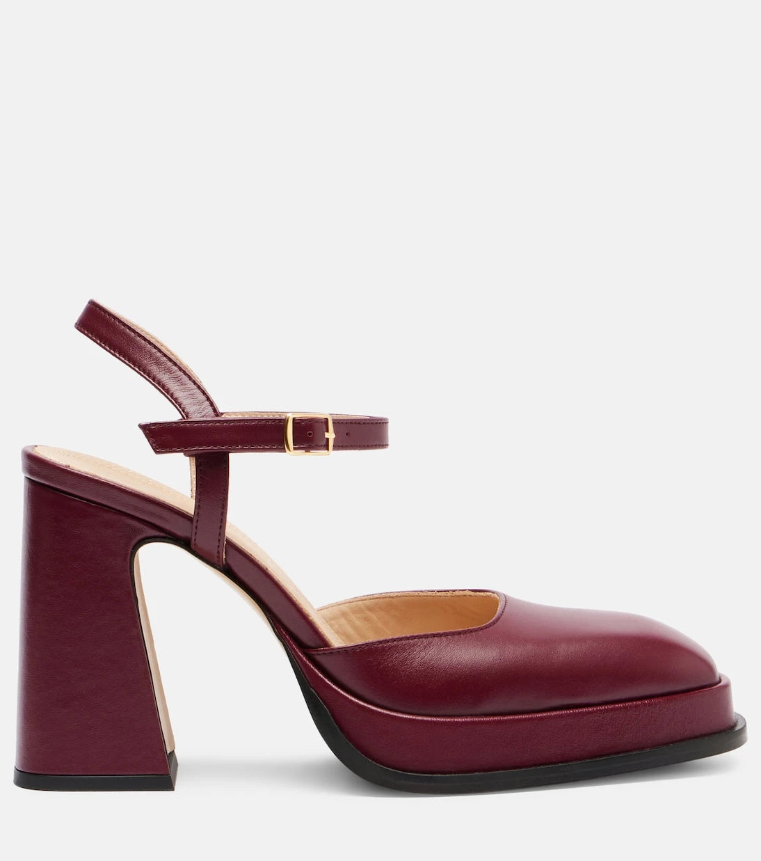 Souliers Martinez - Malasana 95 leather slingback pumps
