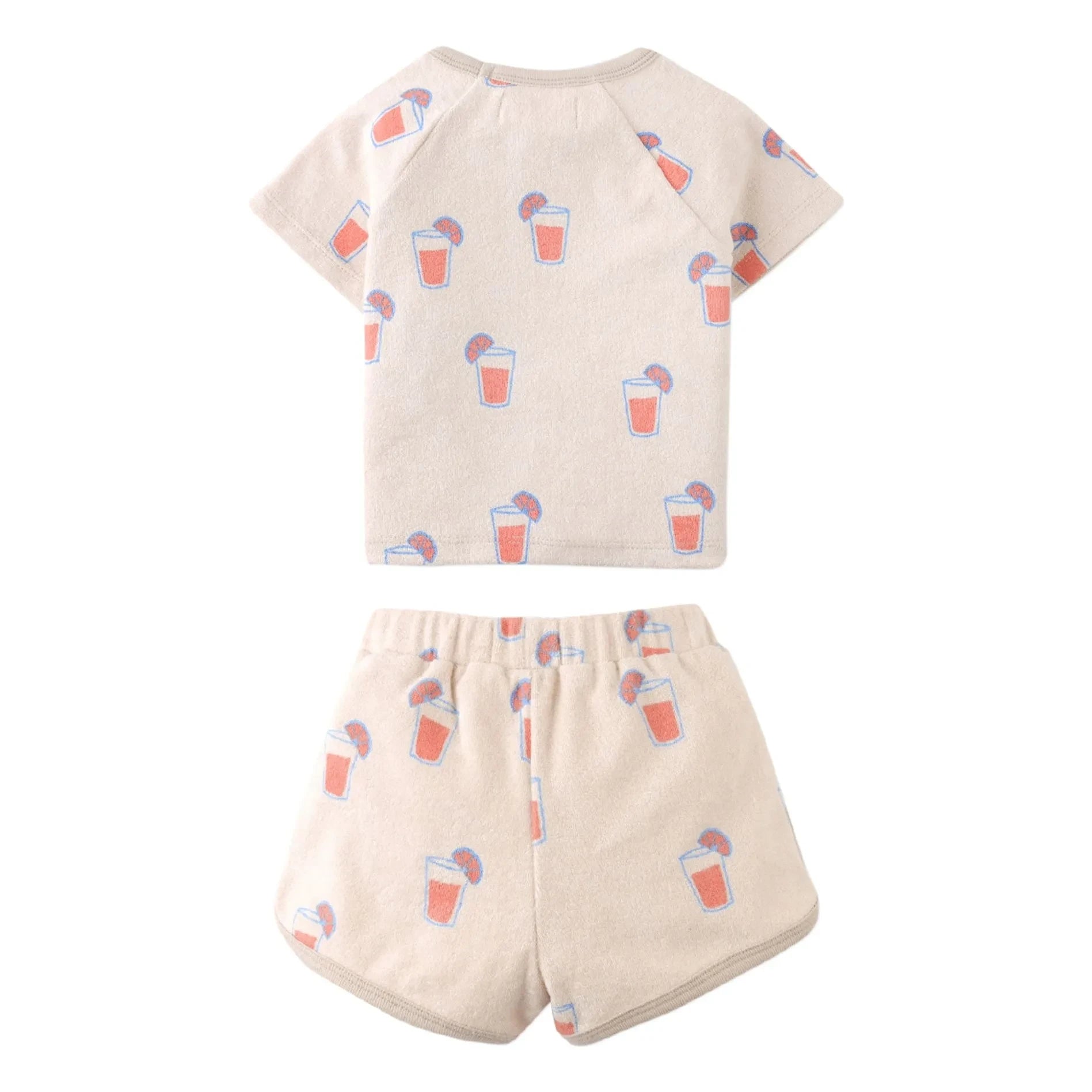 Gingersnaps - Matthew T-shirt and shorts set | Heather beige