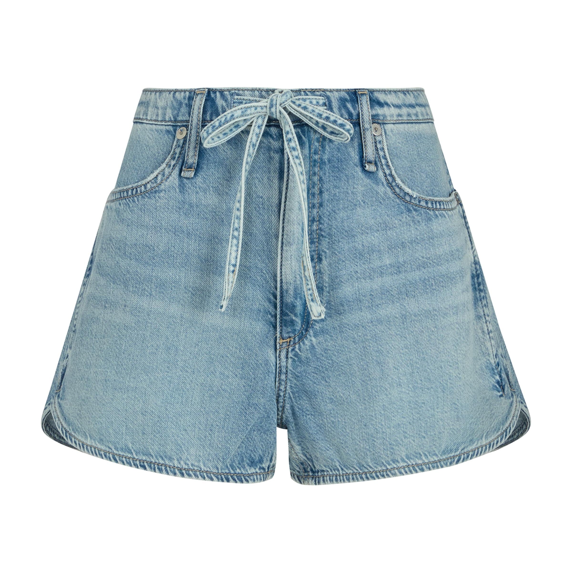 Rag & Bone Blue Ultra Featherweight Denim Nolan Shorts