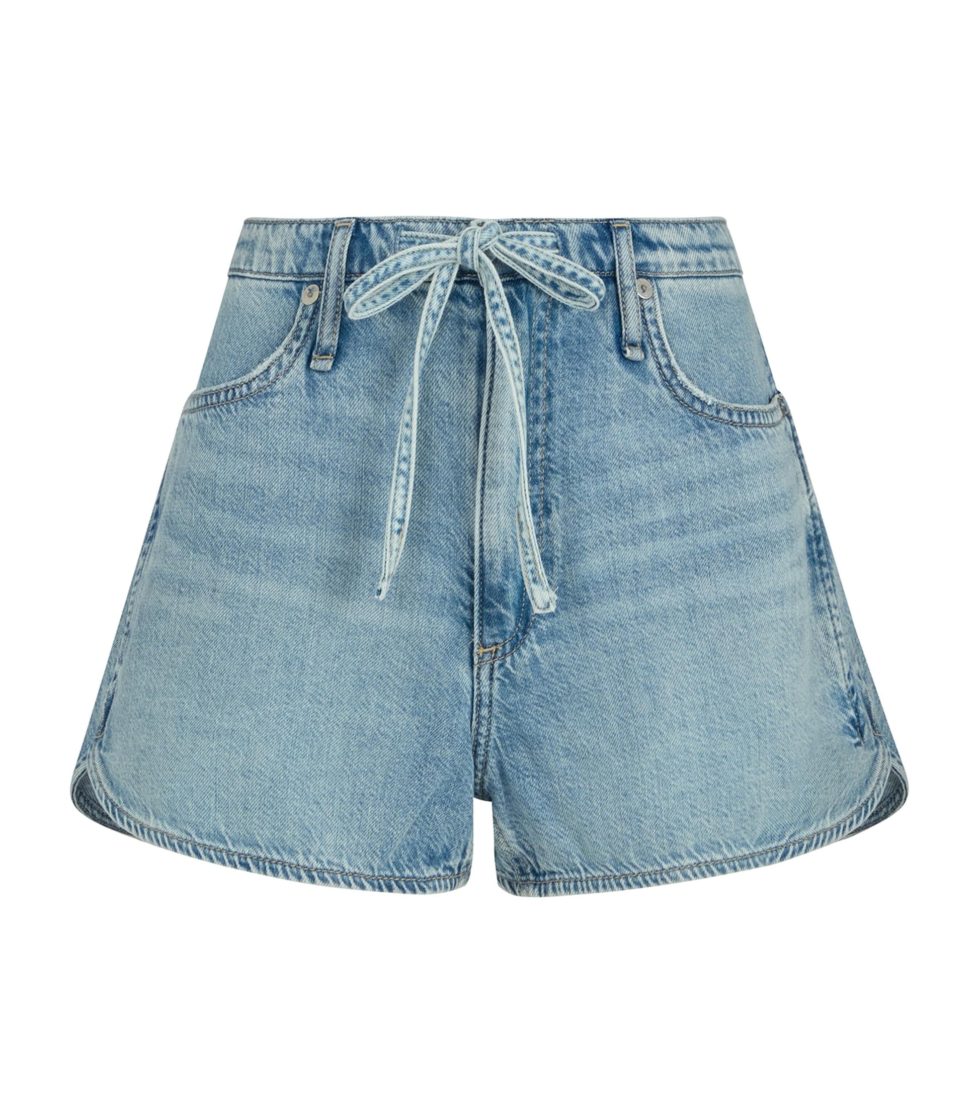 Rag & Bone Blue Ultra Featherweight Denim Nolan Shorts
