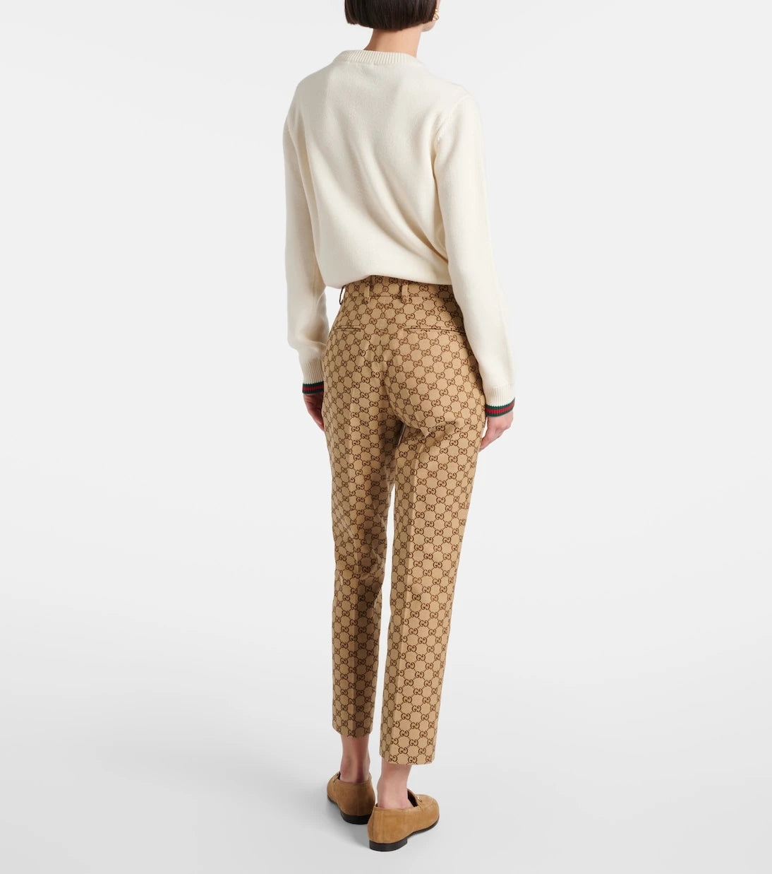 Gucci - Cotton-blend straight pants