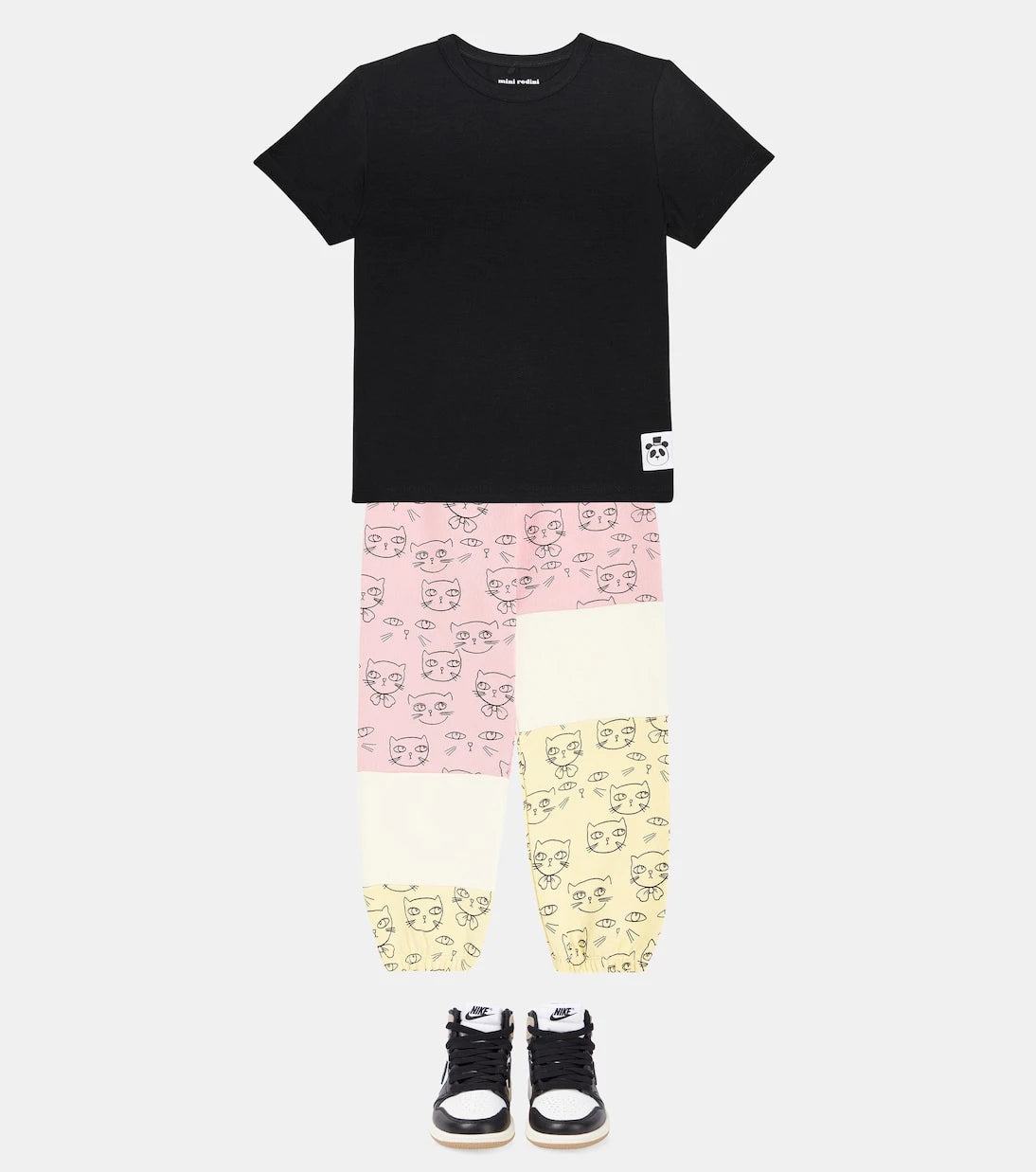 Mini Rodini - Basic Leopard set of 2 jersey T-shirts