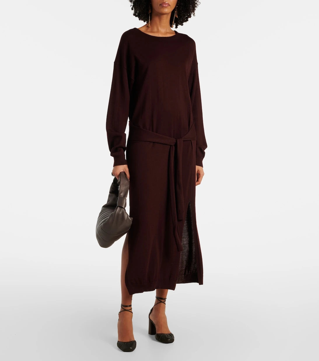 Lemaire - Belted sweater dress