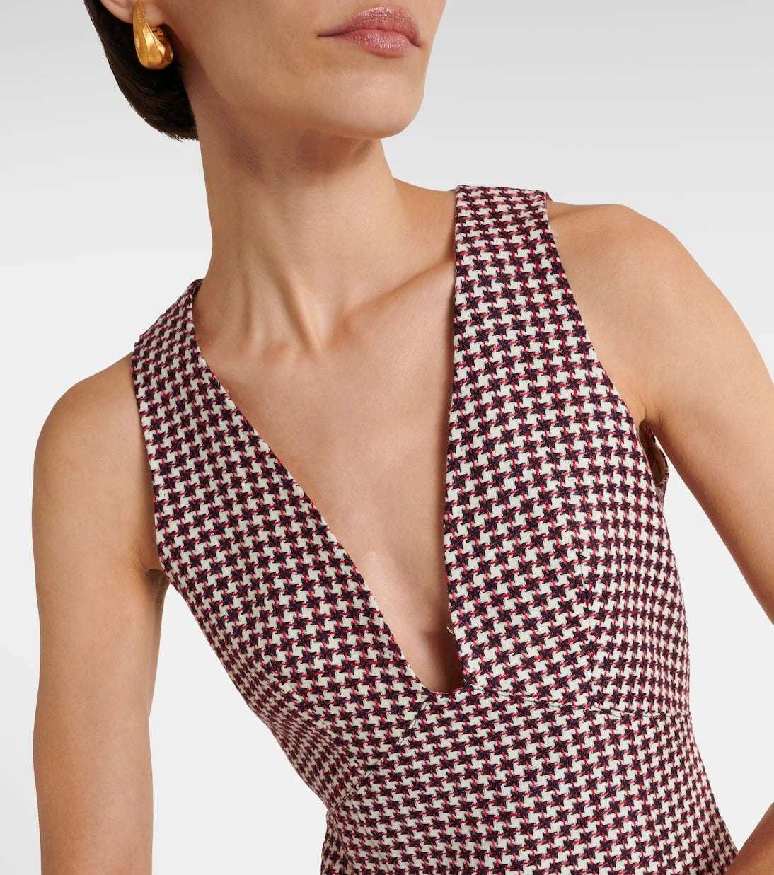 Etro - Checked minidress