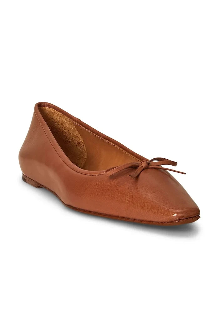 Кожени балеринки Polo Ralph Lauren Pointed Ballet