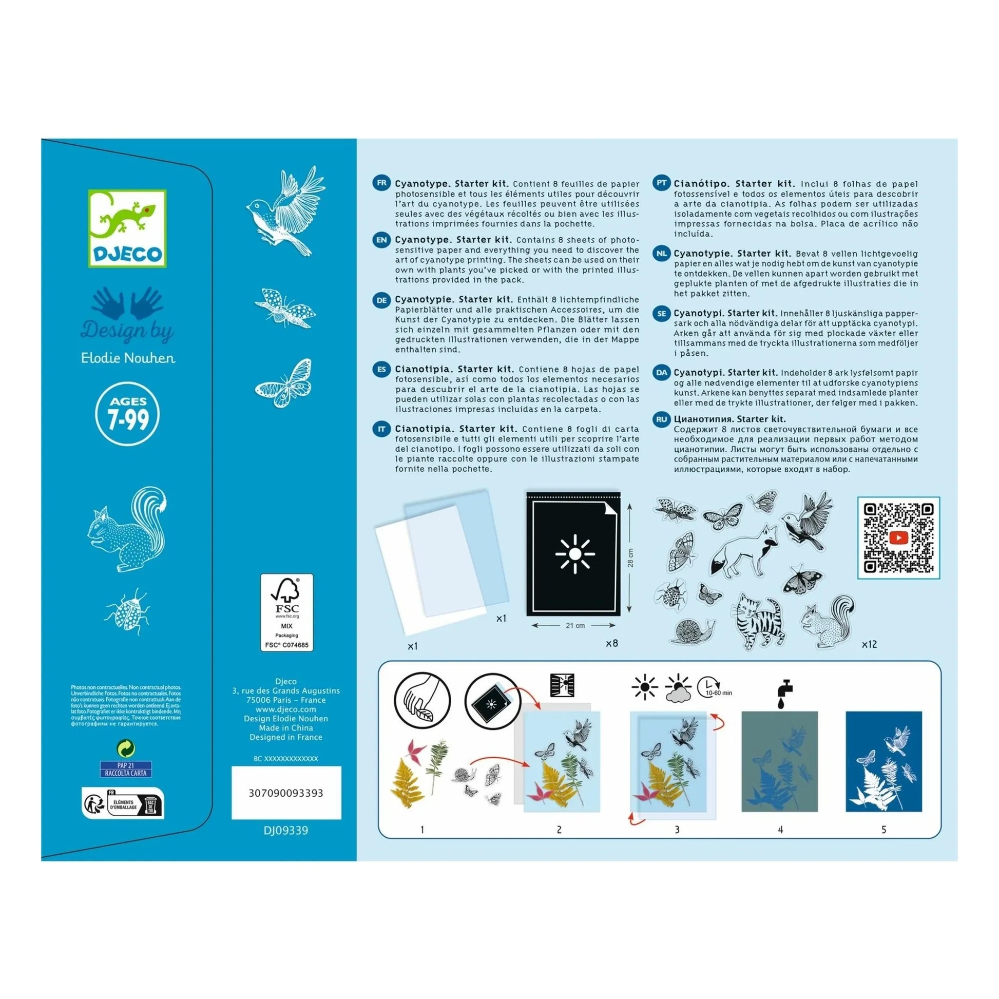 Djeco - My first Cyanotype kit