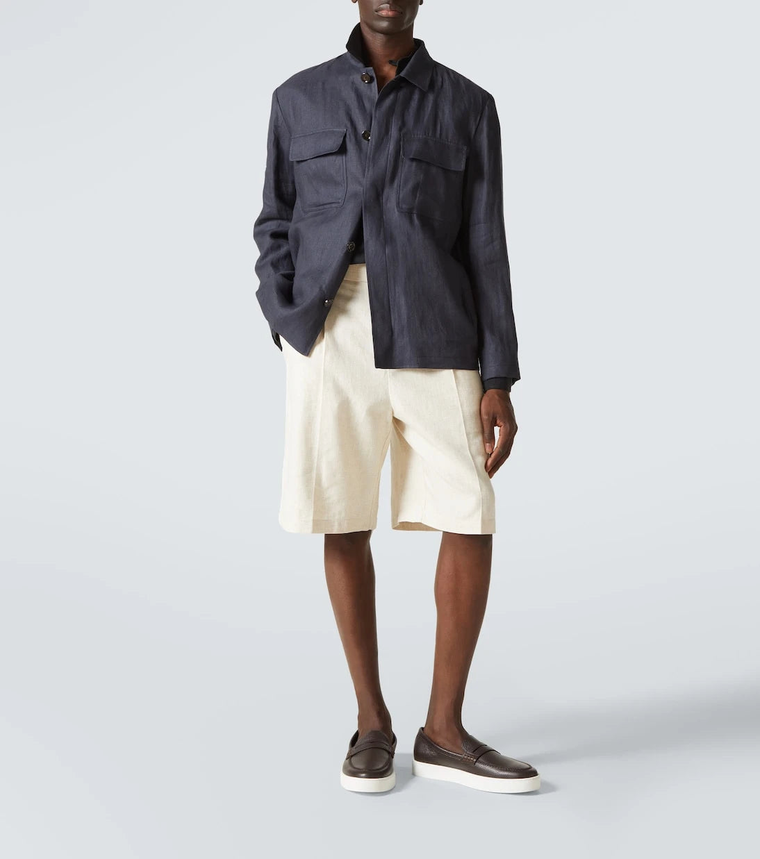 Manolo Blahnik - Ellis leather boat shoes