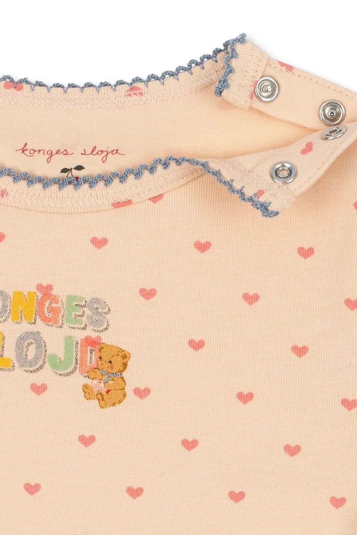 Konges Sløjd bebek pamuk elastan BASIC LS BODY GOTS