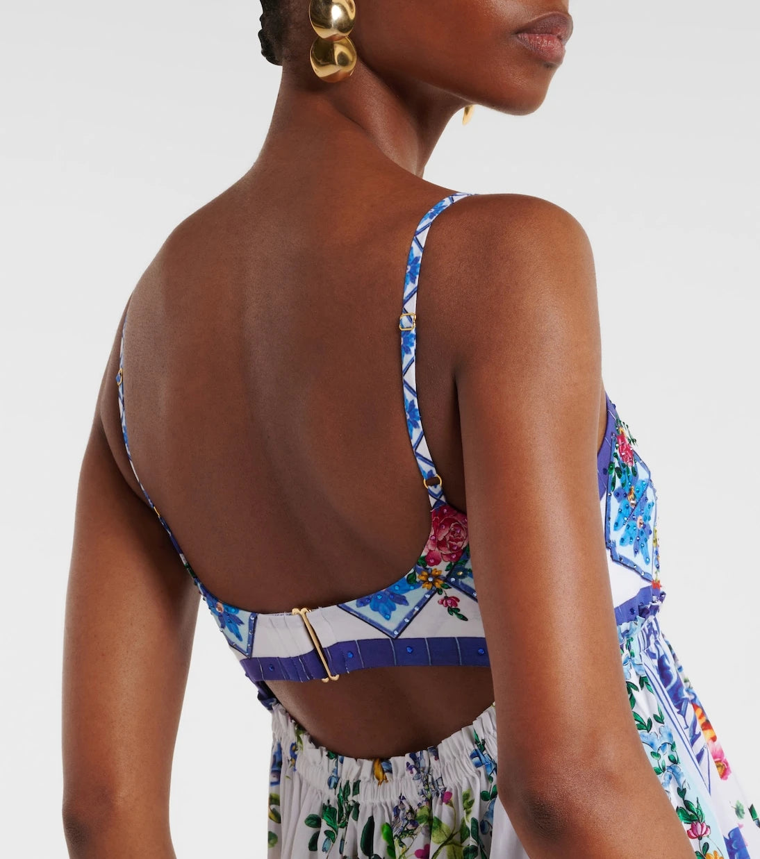 Camilla - Floral cotton maxi dress