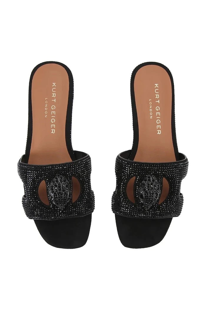 Kurt Geiger London Kadın Düz Taban Terlik Eagle Cut Out Flat Sdl