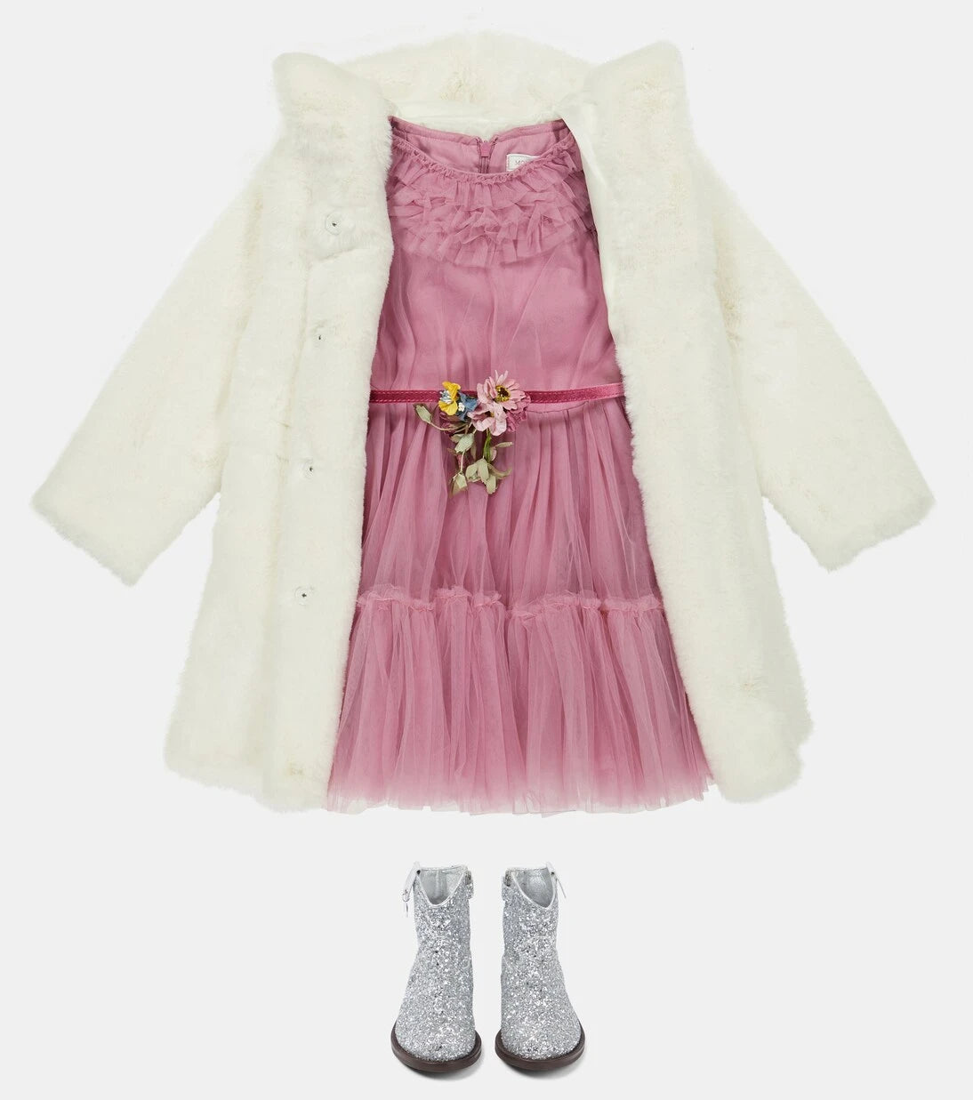 Monnalisa - Hooded coat