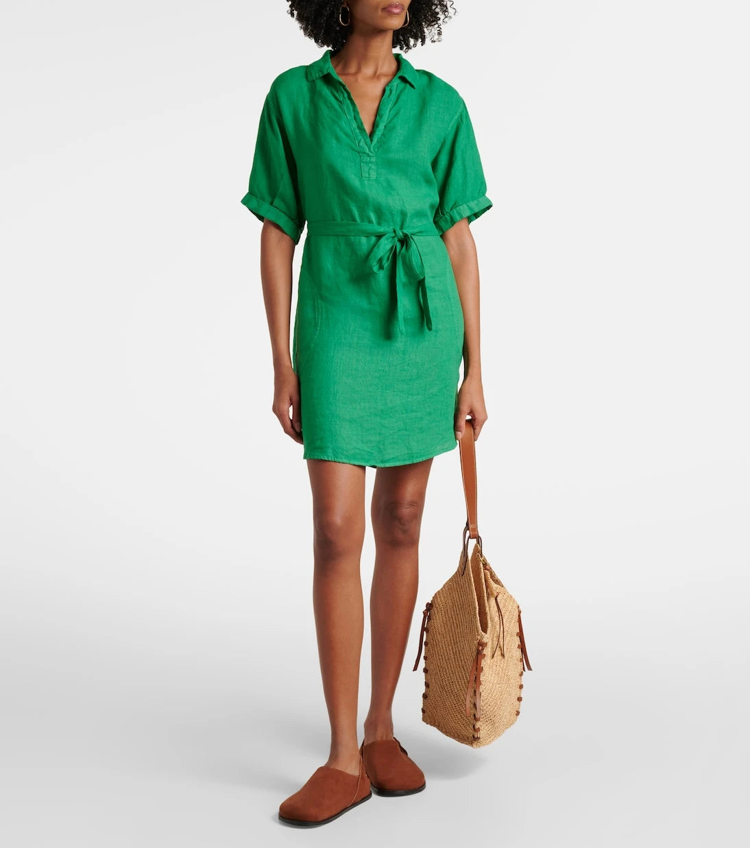 Velvet - Stella linen minidress