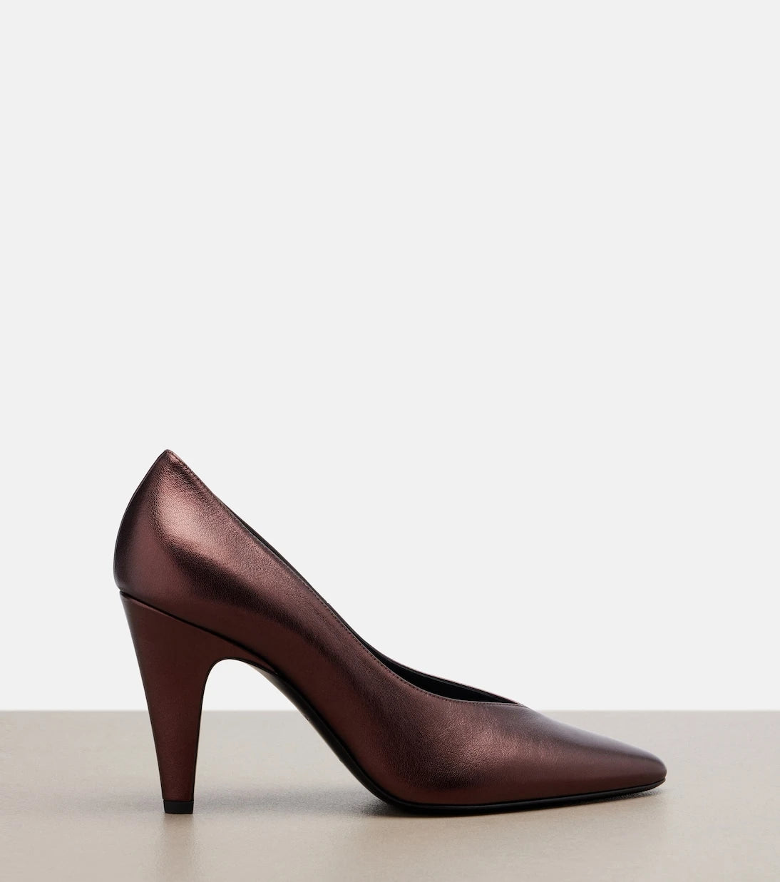 Alaïa - Metallic leather pumps