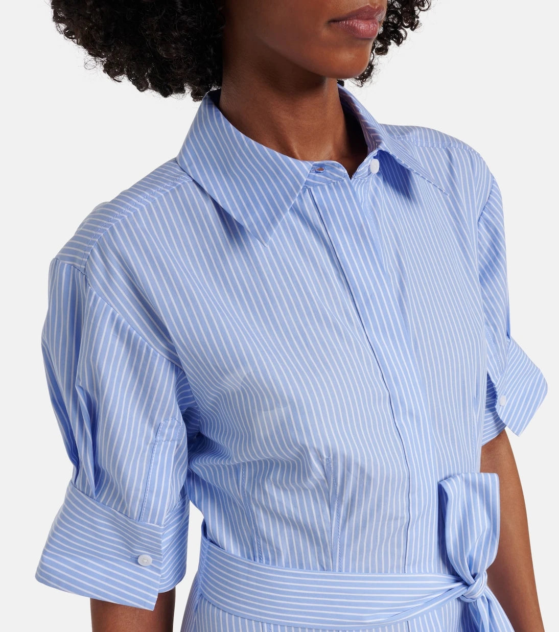 Simkhai - Truman striped cotton maxi dress