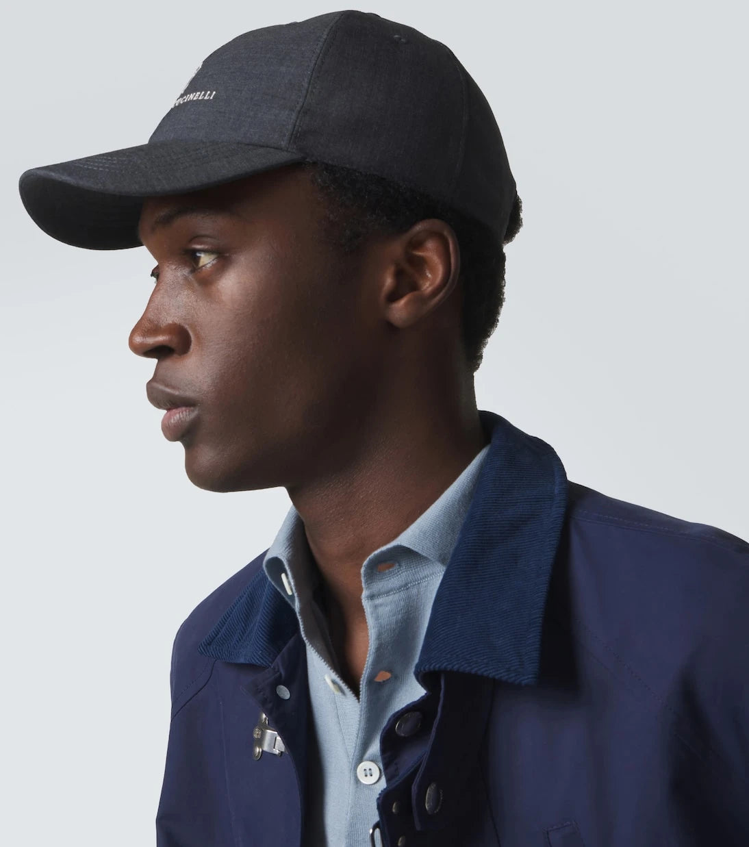 Brunello Cucinelli - Logo virgin wool baseball cap