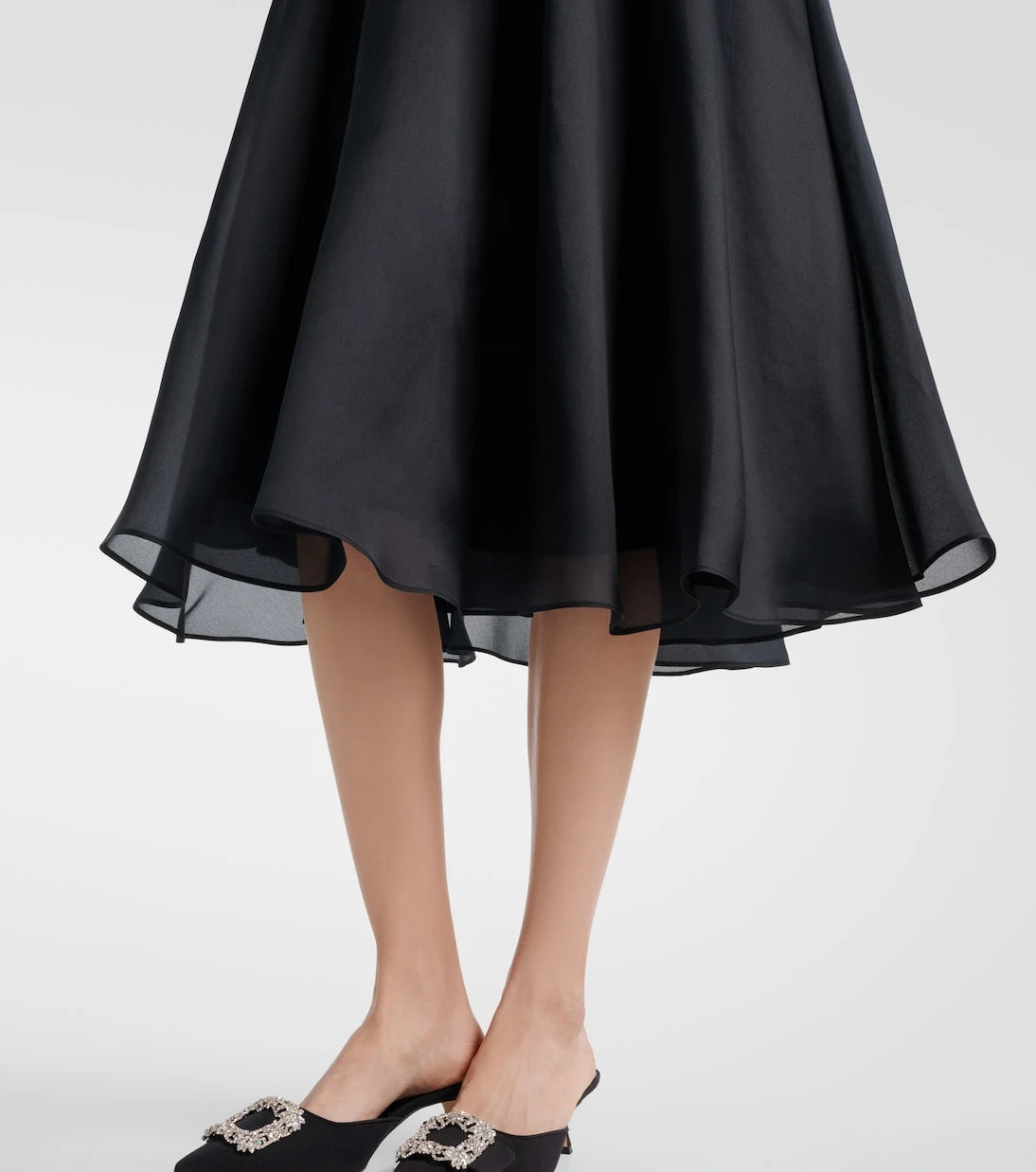Max Mara - Calle silk midi skirt