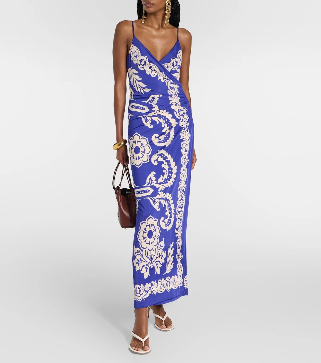 Gianvito Rossi - Calypso 70 leather thong sandals