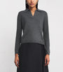 Grey Virgin Wool-Cashmere Moxa Sweater
