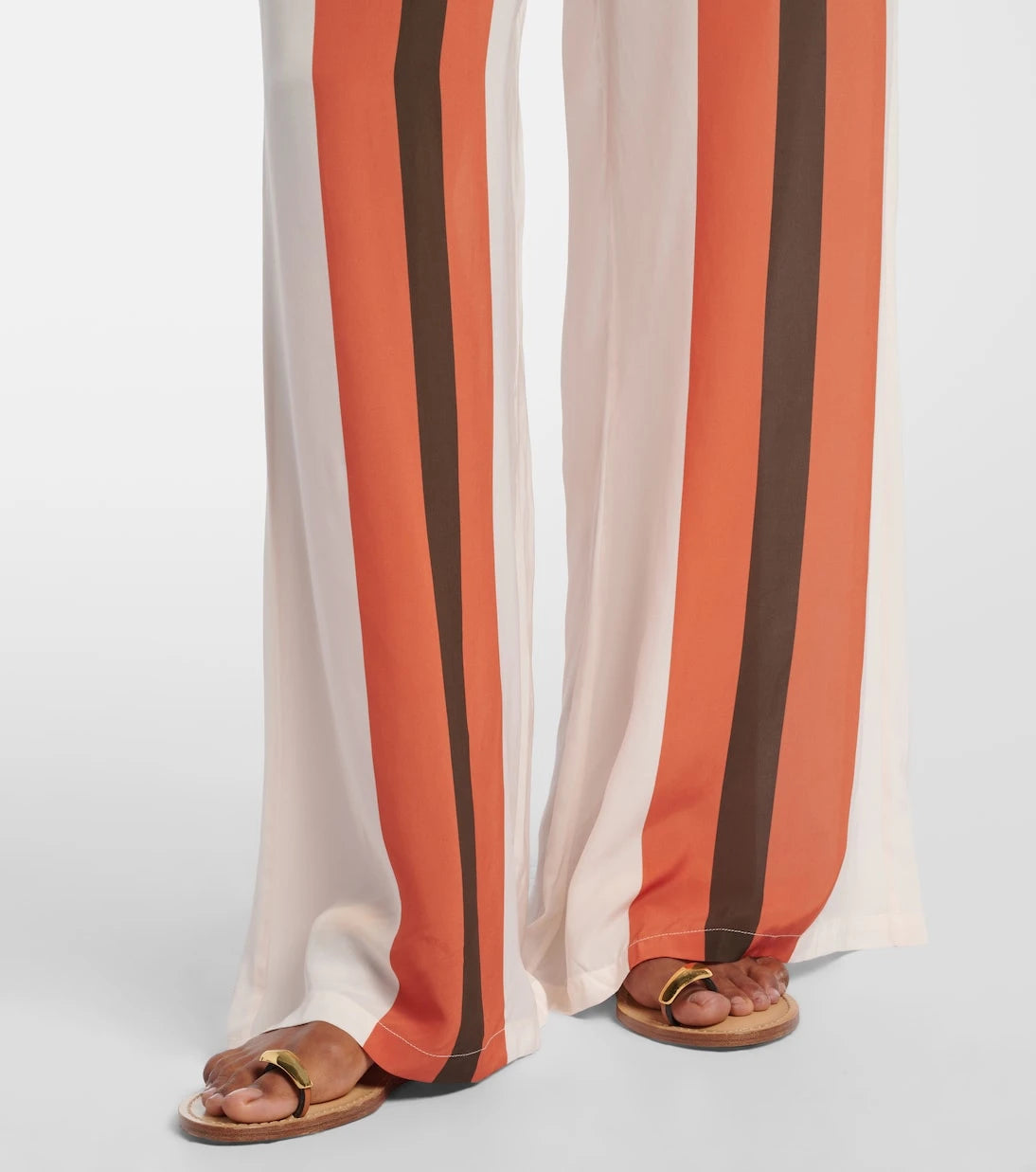 Adriana Degreas - Striped wide-leg pants