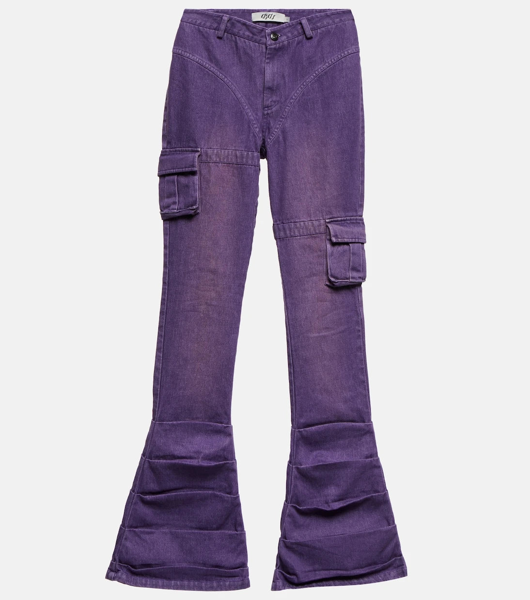 Didu - Gathered flared jeans