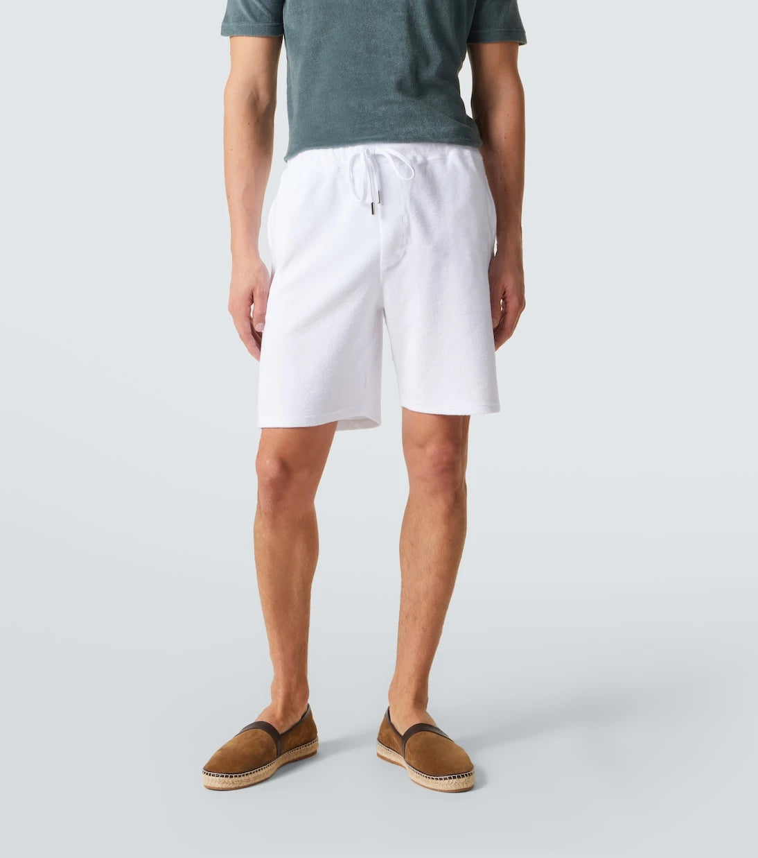 Fedeli - Cotton terry shorts