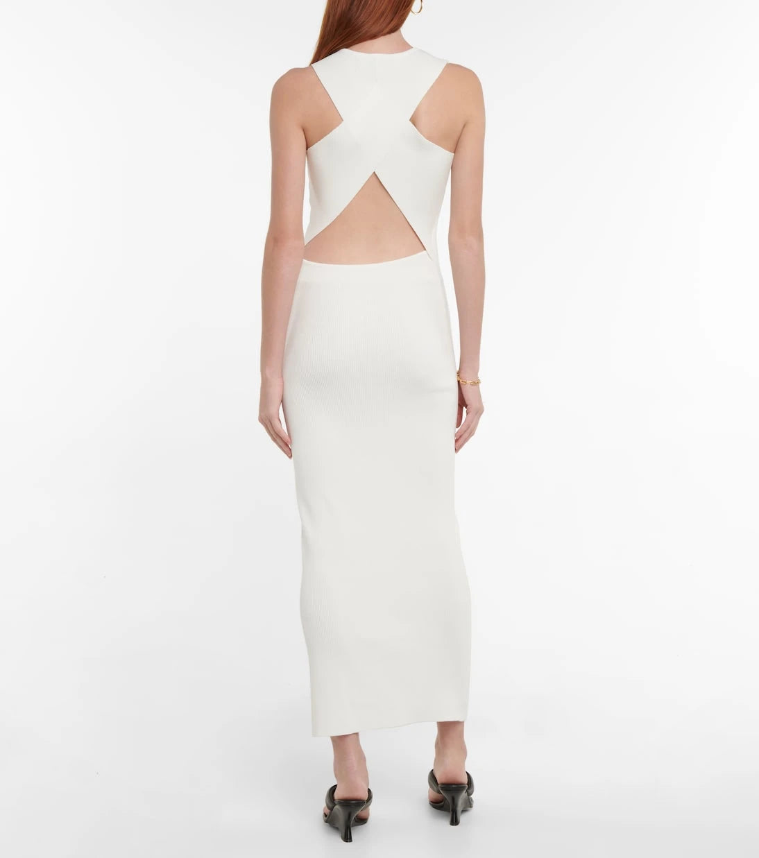 SIR - Celena ribbed-knit maxi dress