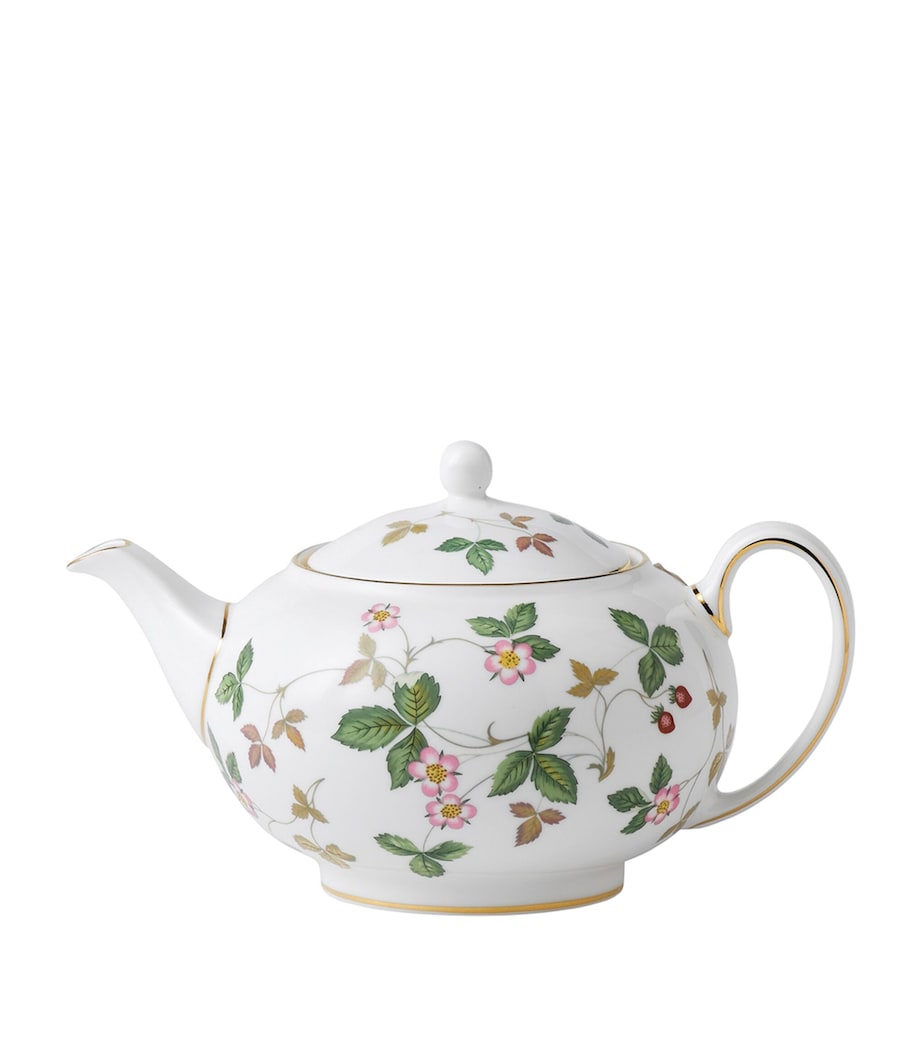 Small Wild Strawberry Teapot