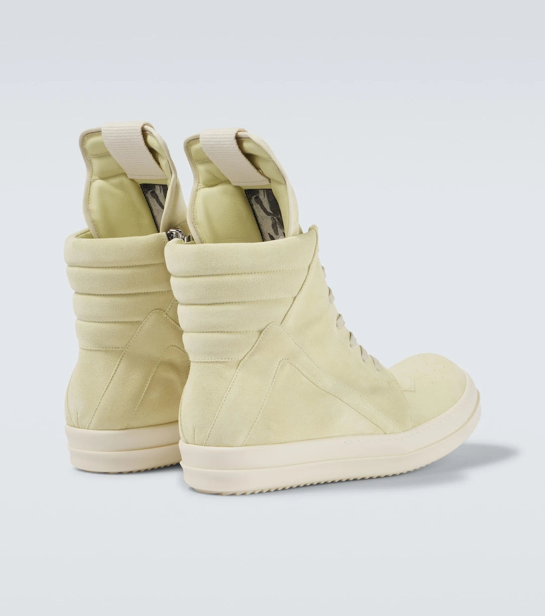 Rick Owens - Geobasket suede high-top sneakers