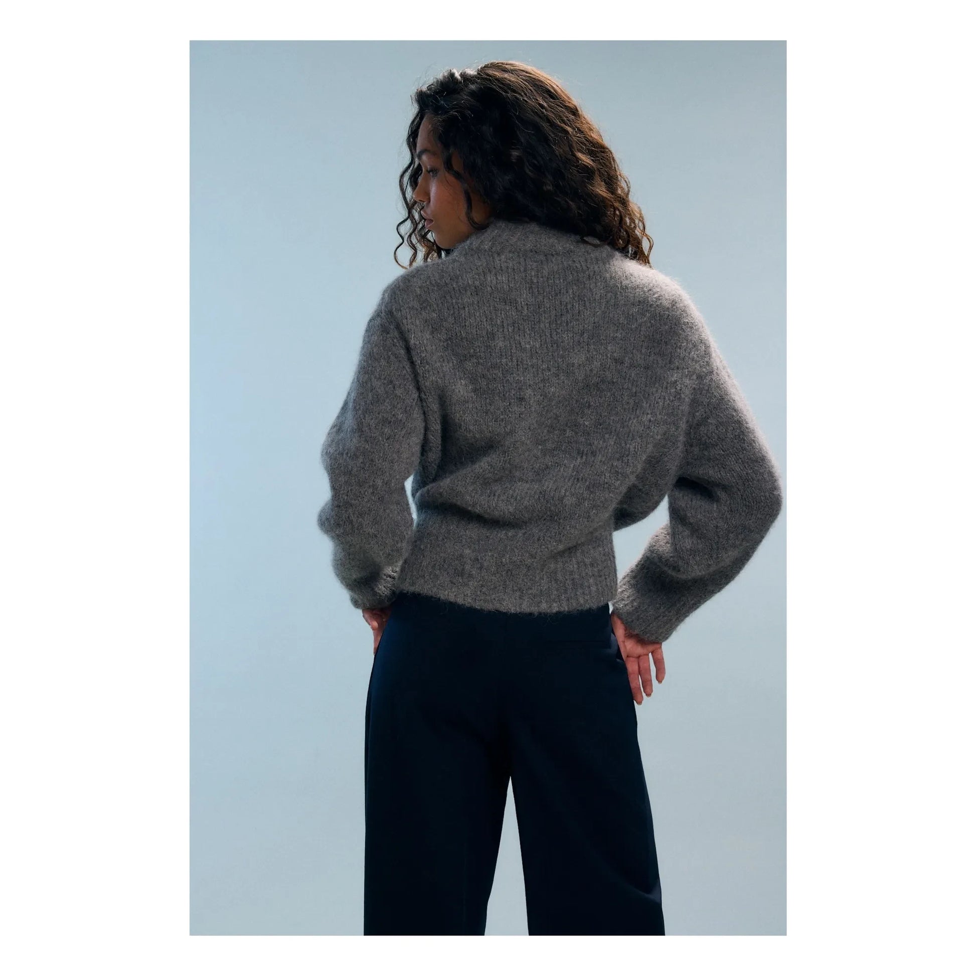 Nitah - Marc Alpaca sweater | Grey
