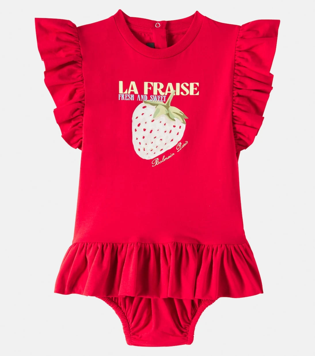 Balmain Kids - Baby cotton jersey dress