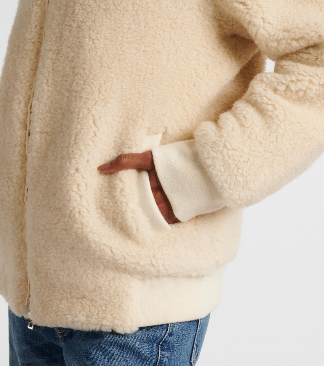 God's True Cashmere - T-Bird cashmere bomber jacket