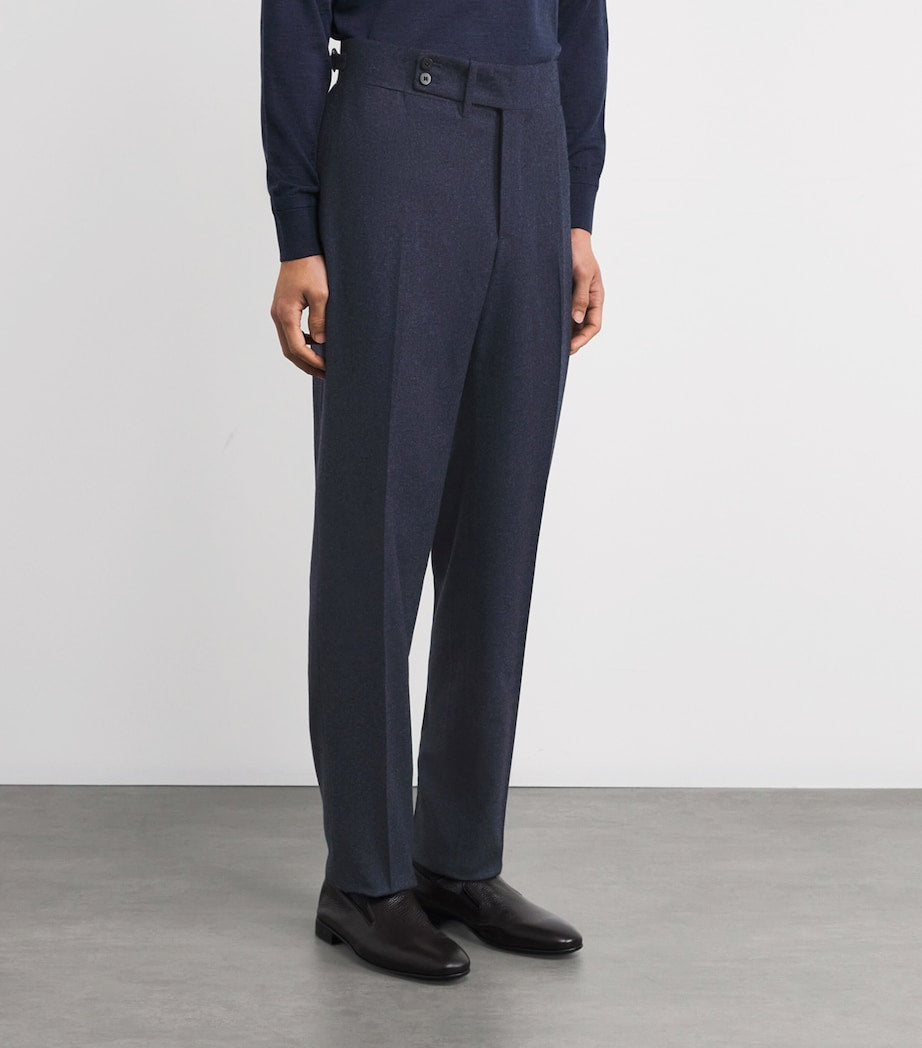 Wool-Cashmere Casalnuovo Trousers