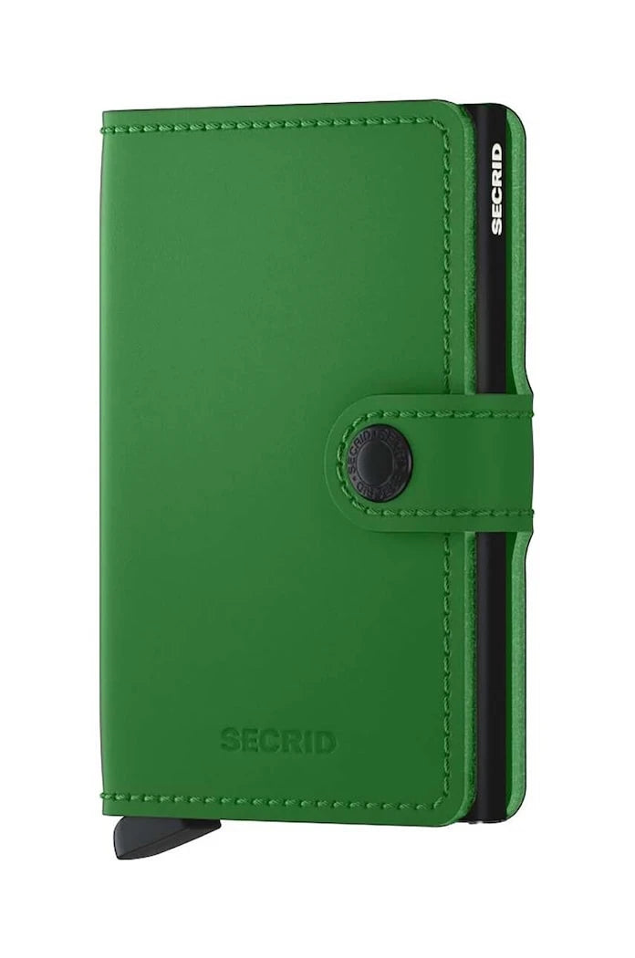 Secrid Miniwallet Matte Bright Green Cüzdan