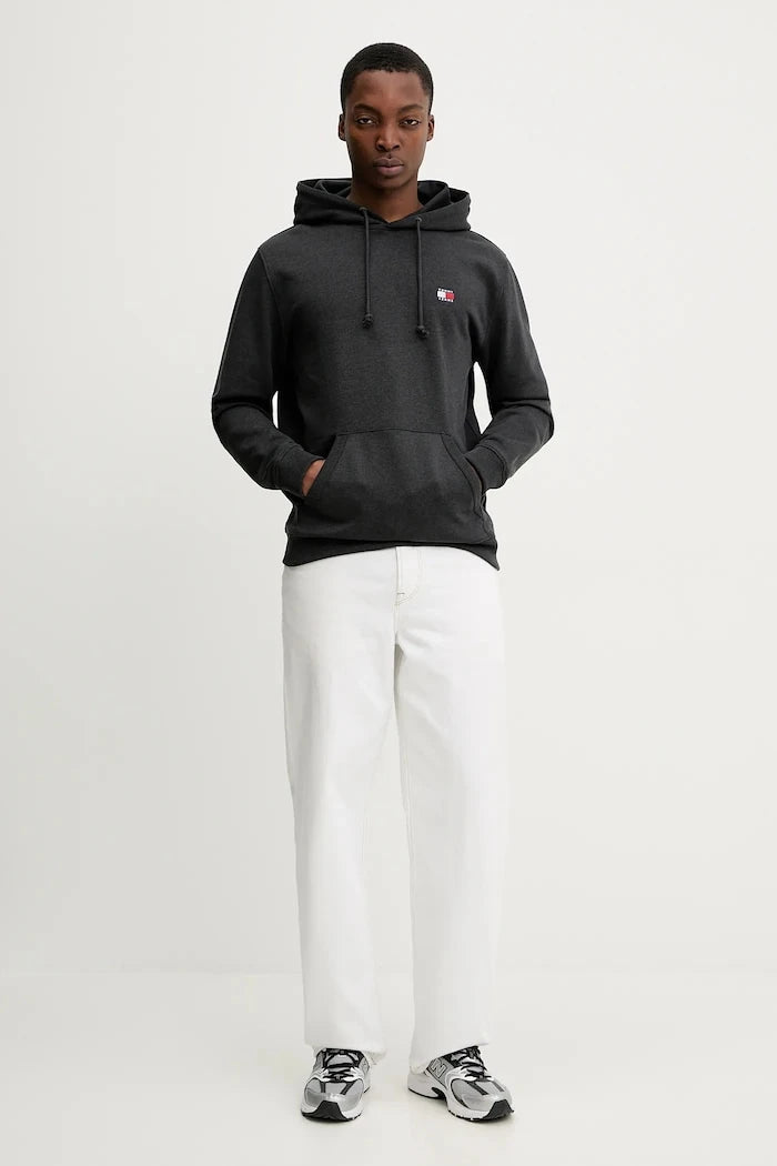 Tommy Jeans суичър с качулка мъжки с памук