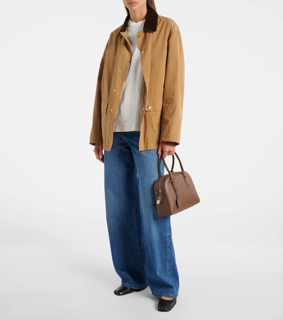 The Row - India 10 Small leather tote bag