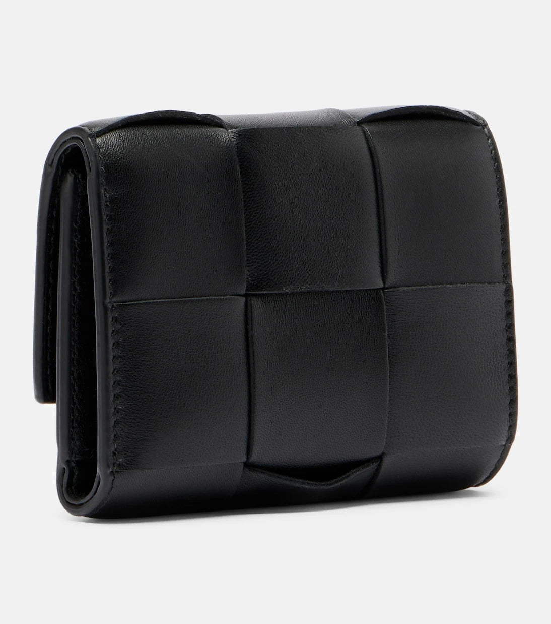 Bottega Veneta - Cassette Small Intreccio leather wallet