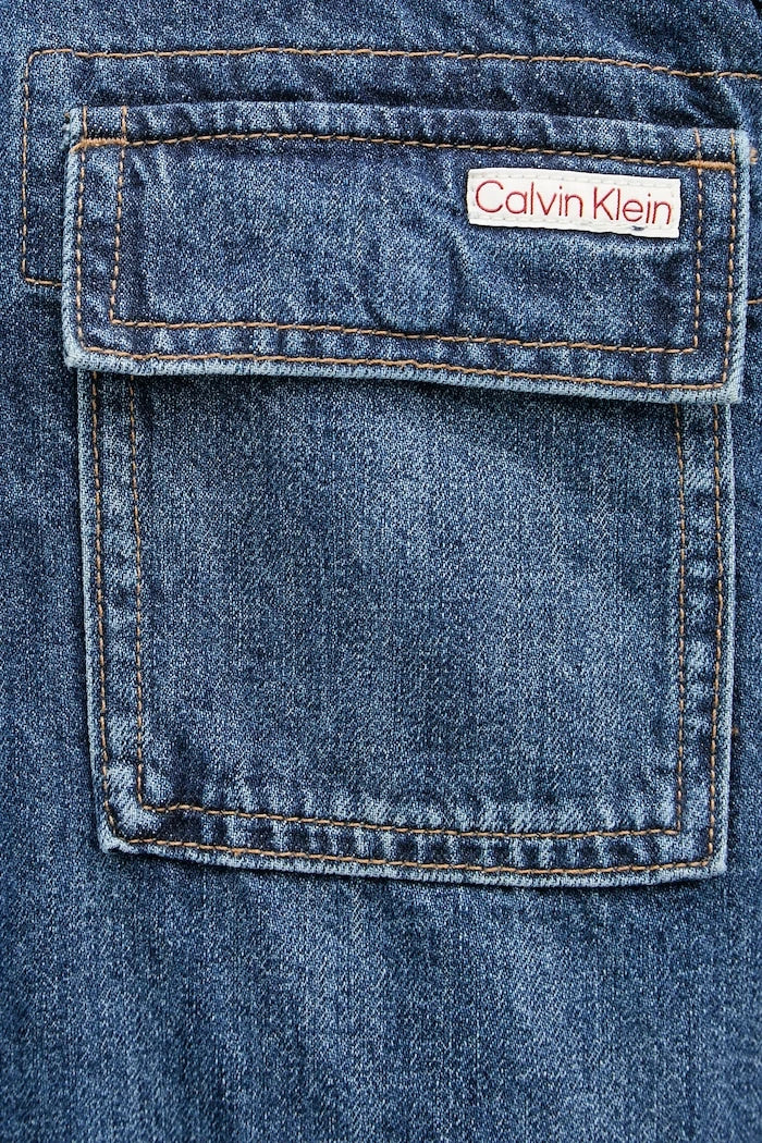 Calvin Klein Jeans erkek denim gömlek