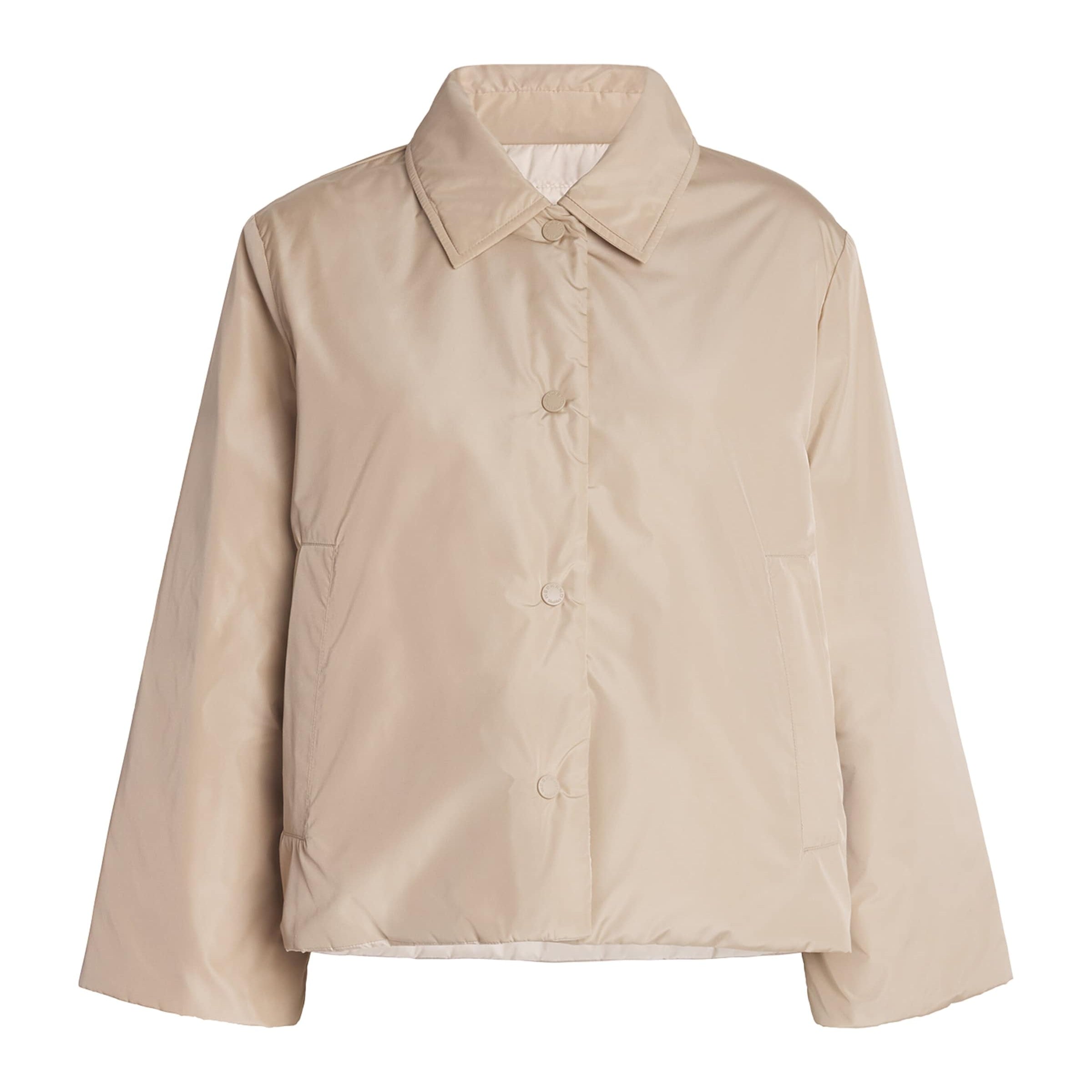 Weekend Max Mara Beige Reversible Padded Jacket