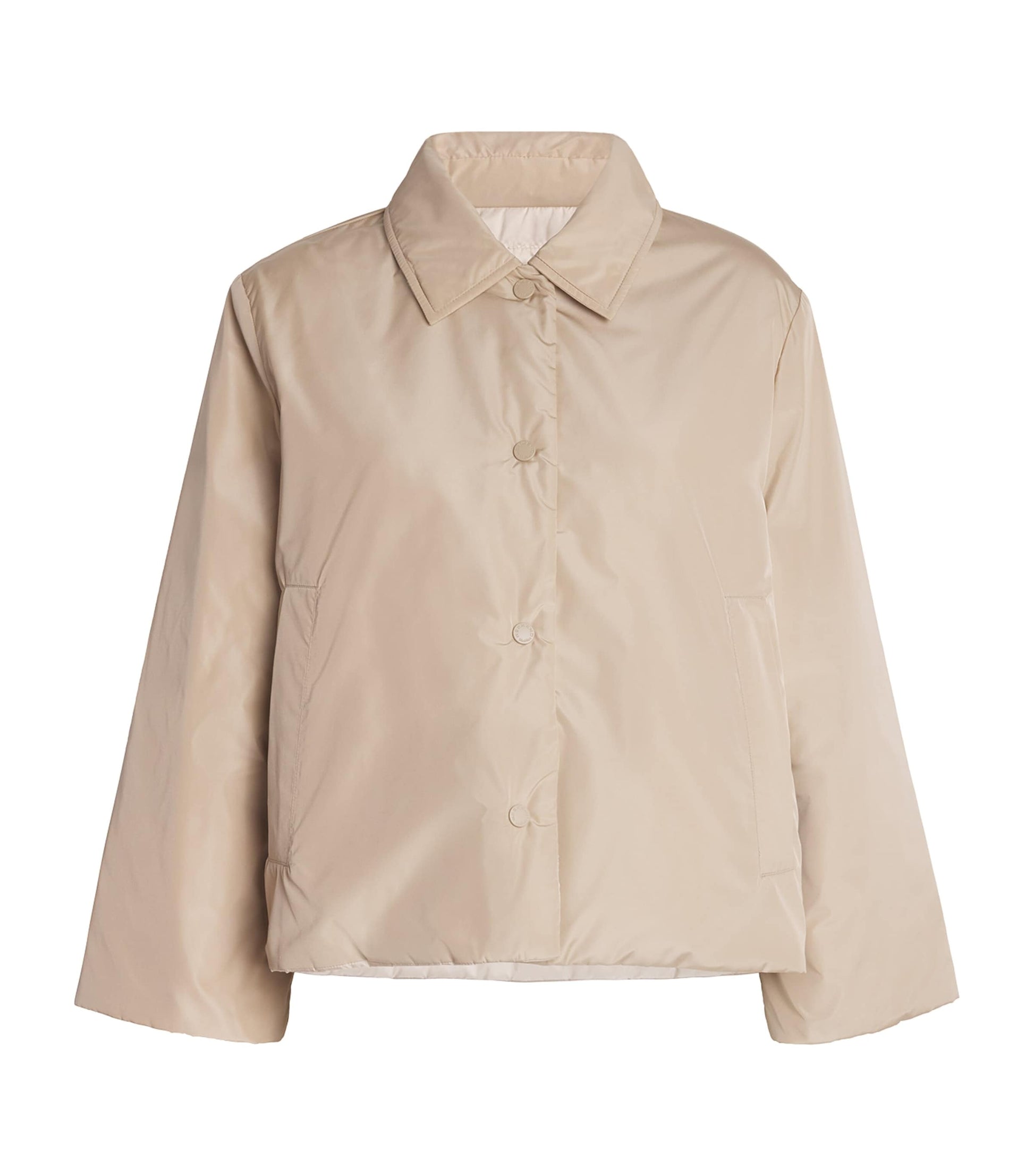 Weekend Max Mara Beige Reversible Padded Jacket