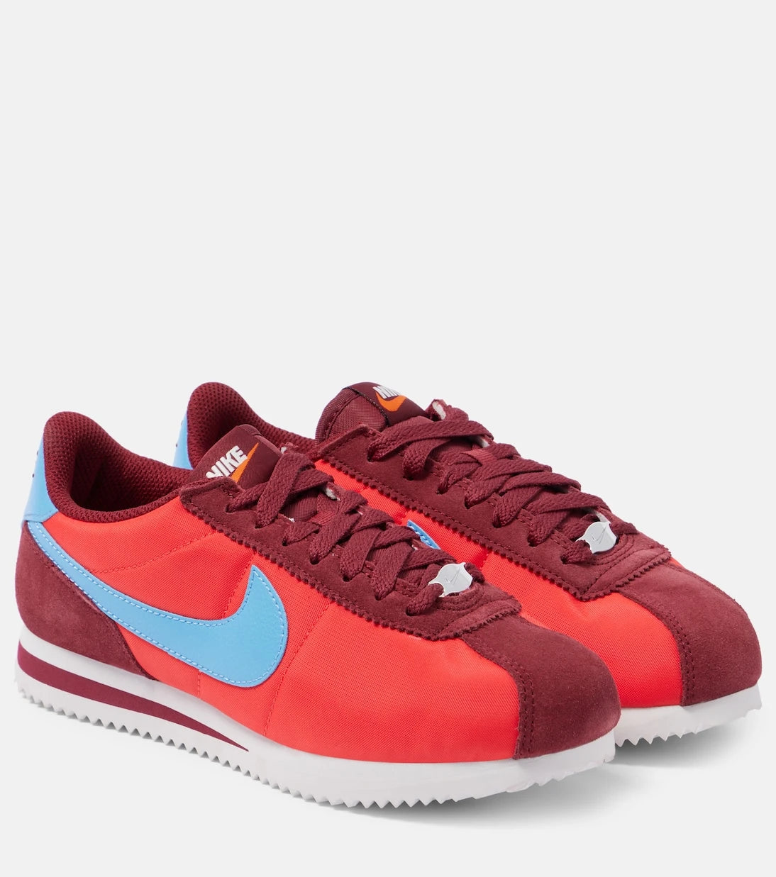 Nike - Cortez leather-trimmed sneakers