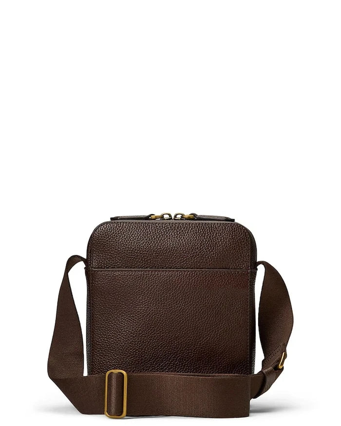 Polo Ralph Lauren Erkek Deri Omuz Çantası