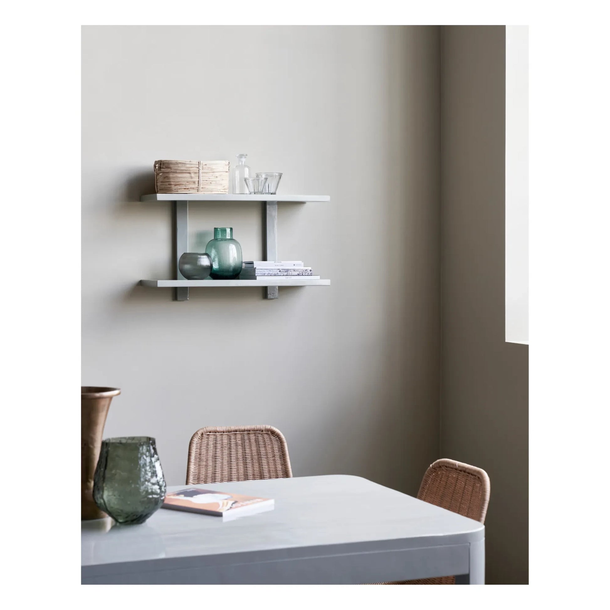 House Doctor - Sheo 2 Tier Shelf | Grey