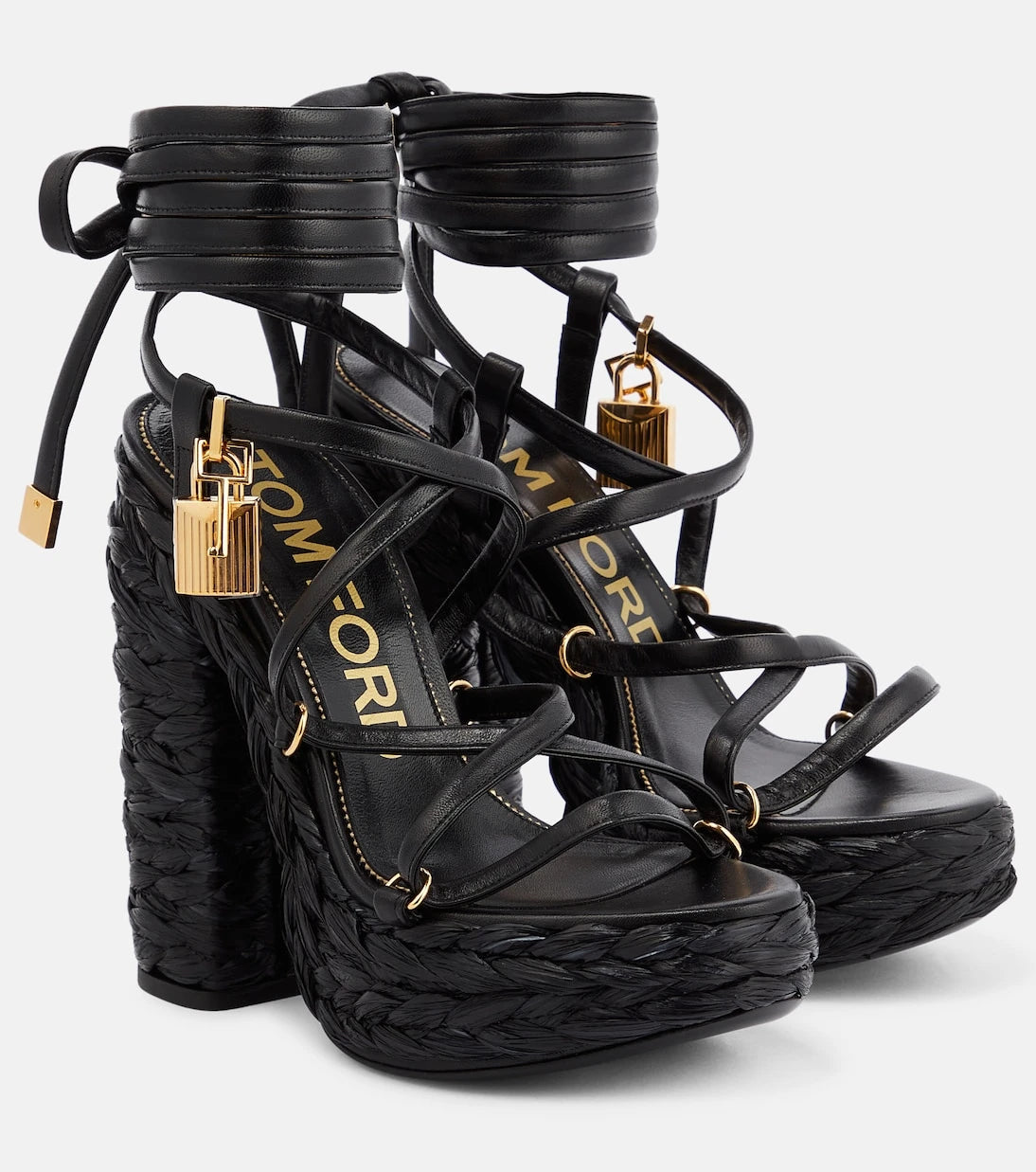 Tom Ford - Leather platform sandals