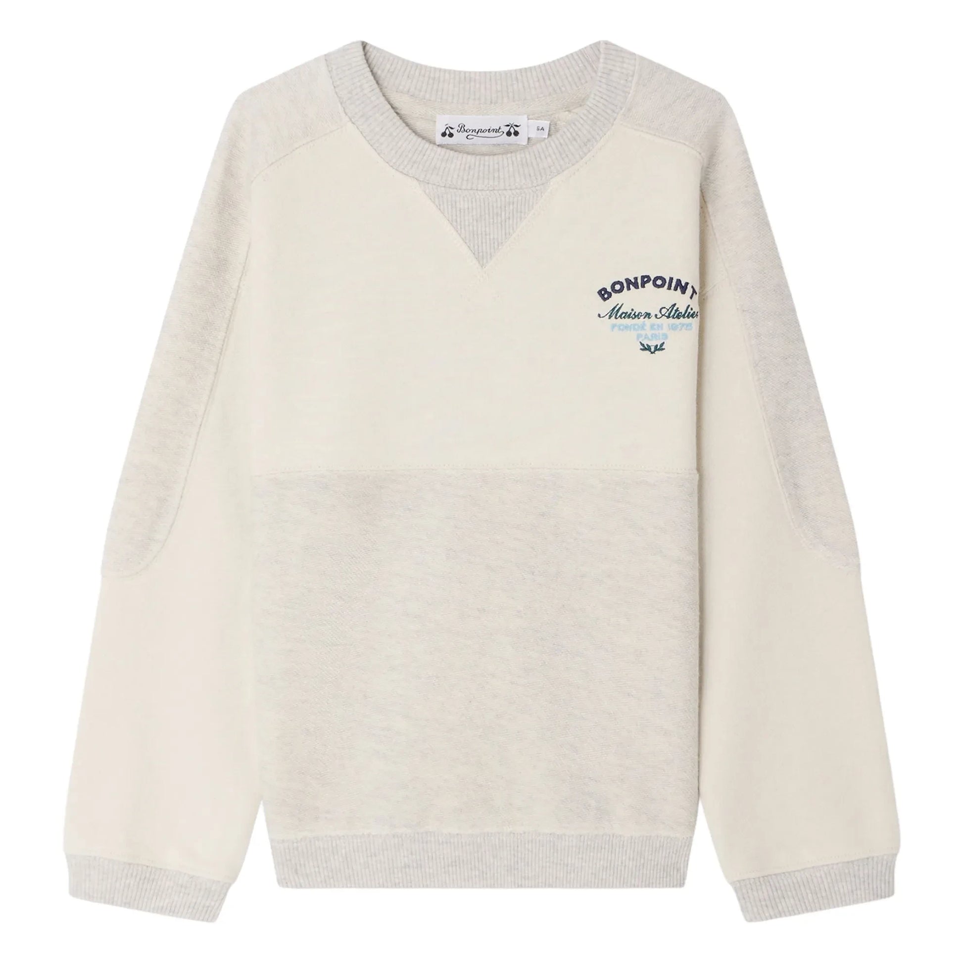 Bonpoint - Leal organic cotton sweatshirt | Heather beige