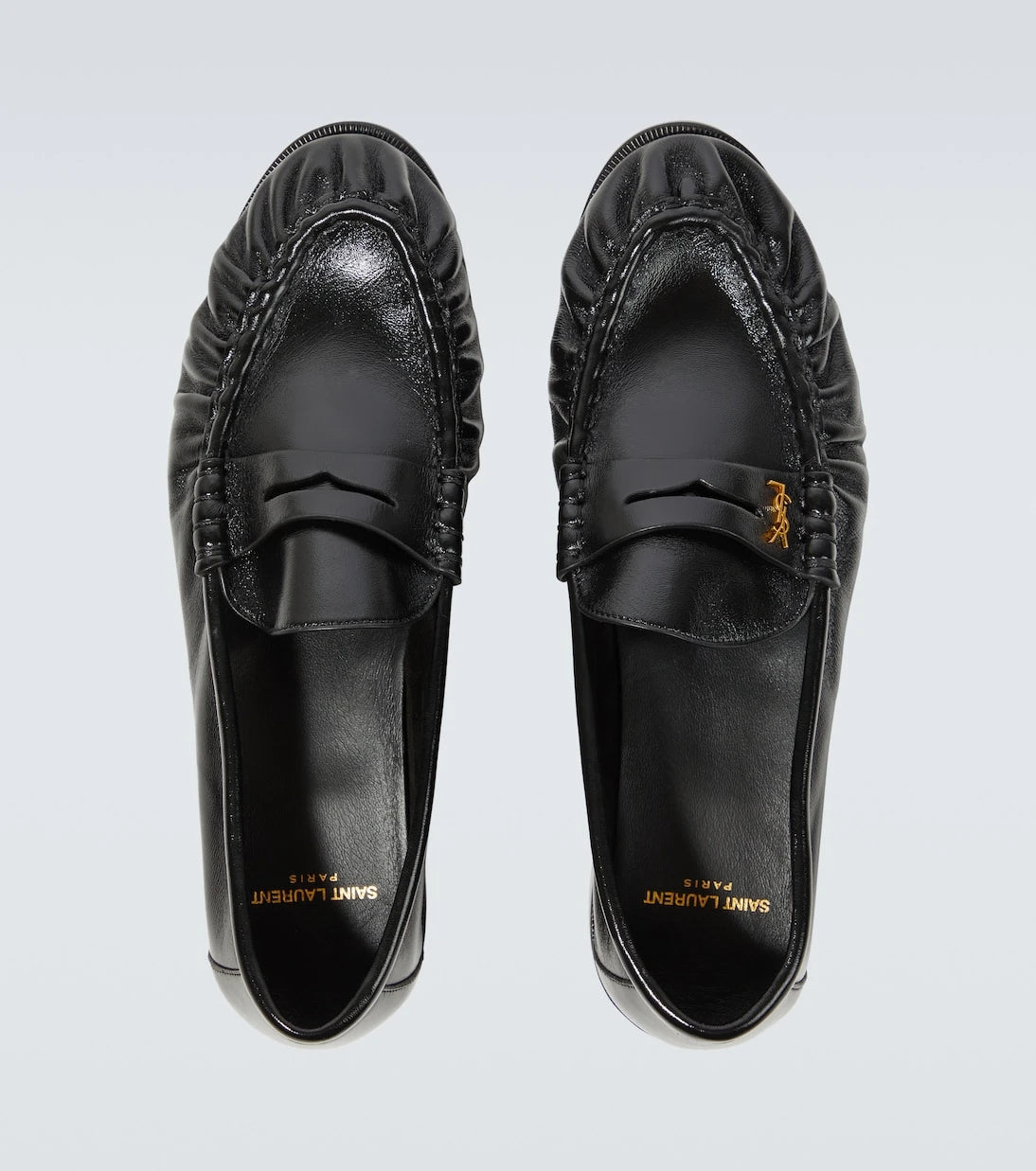 Saint Laurent - Le Loafer leather penny loafers