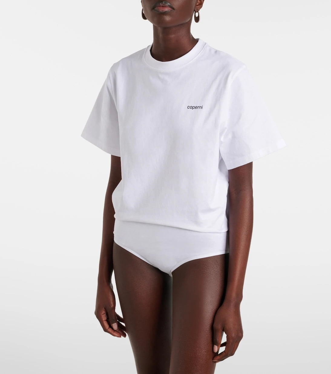 Coperni - Logo cotton bodysuit